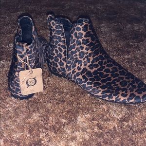 Born Leopard Booties